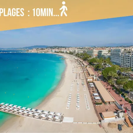 Chic Cannois Proche De La Croisette Apartment *